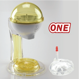 12oz Hand Sanitizer Starter Kit White/yellow with ONE refill