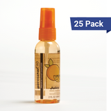 2oz Spray Bottle Mini Hand Sanitizer Bulk - Juicy 25 Pack