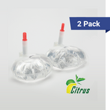 12 oz hand sanitizer refills, citrus 2 pack