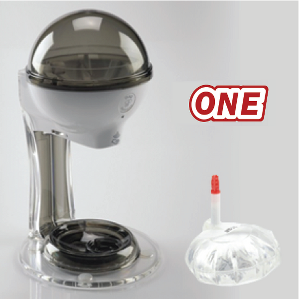 12oz Hand Sanitizer Starter Kit White/smoke with ONE refill