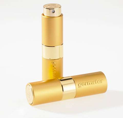 PURLUXE Gold Twist Open Sanitizer Dispenser 15ml