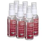 2oz mini hand sanitizer bulk spray bottles, 6 pack, ONE formula