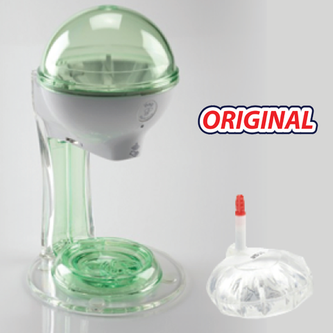 12oz Hand Sanitizer Starter Kit White/Green with Original refill