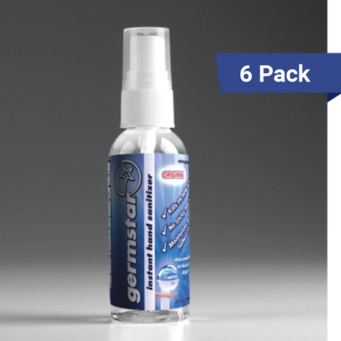2oz Spray Bottle Mini Hand Sanitizer Bulk - Original 6 Pack