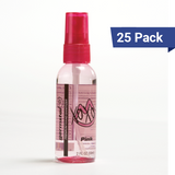 2oz Spray Bottle Mini Hand Sanitizer Bulk - Pink 25 Pack