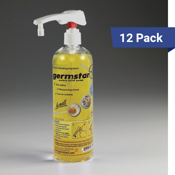 16oz Pump Bottles Extra Mild Soap 12 Pack