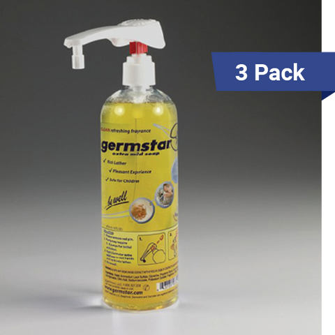 16oz Pump Bottles Extra Mild Soap 3 Pack