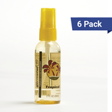 2oz Spray Bottle Mini Hand Sanitizer Bulk - Tropical 6 Pack 