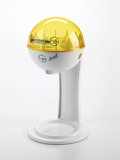 32oz Hand Sanitizer Dispenser with Tablestand in White/Yellow