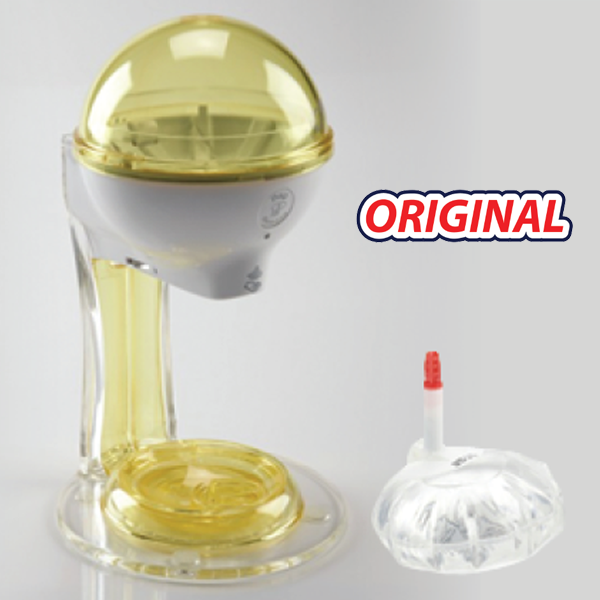 12oz Hand Sanitizer Starter Kit White/yellow with Original refill
