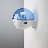 32oz Hand Sanitizer Dispenser w/ Wall Mount, White/Blue