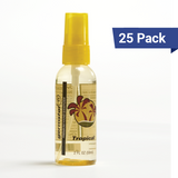 2oz Hand Sanitizer Spray Bottles TROPICAL 25 Pack
